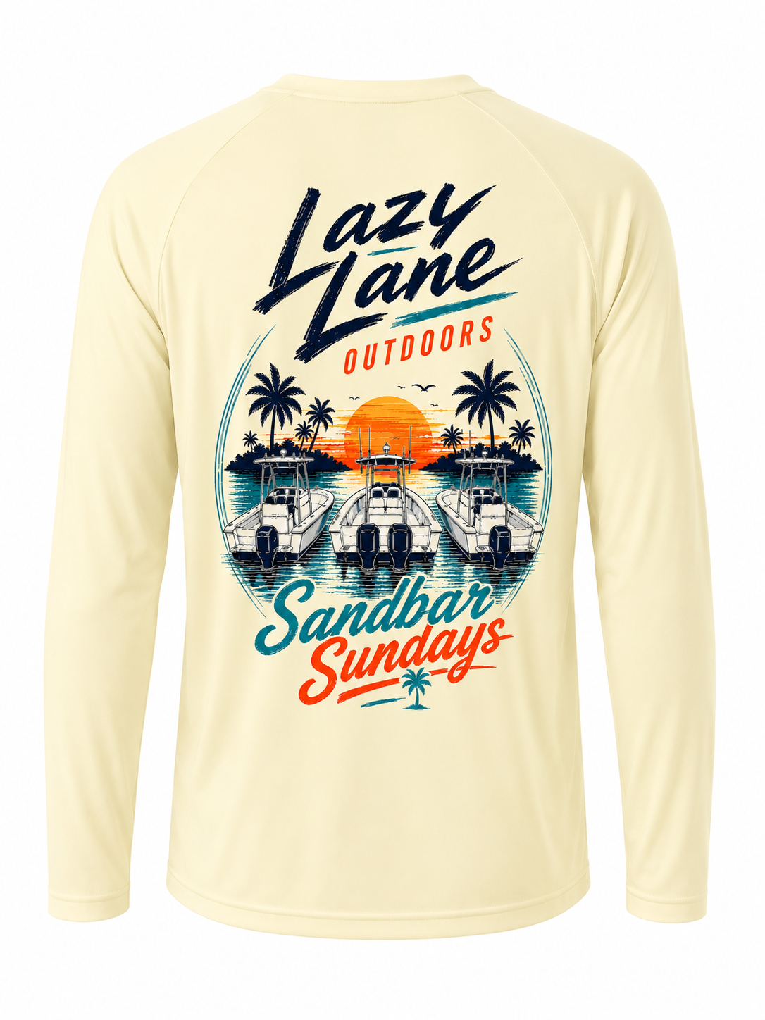 Sandbar Sundays Long Sleeve Fishing Shirt