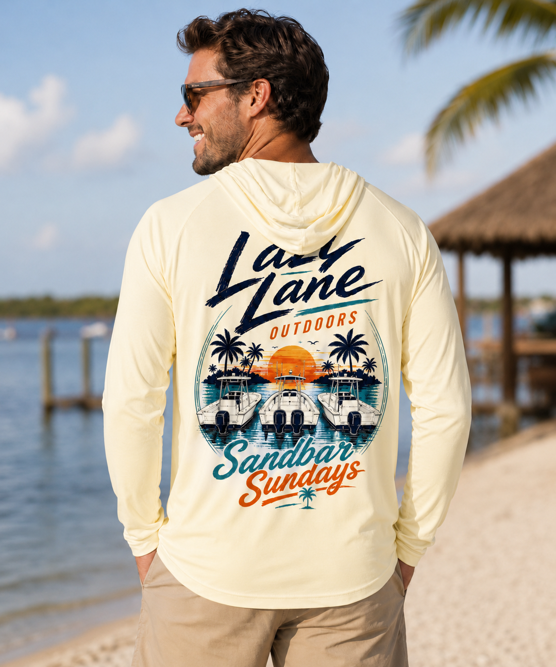 Relaxed Fishing Hoodie with UPF 50+