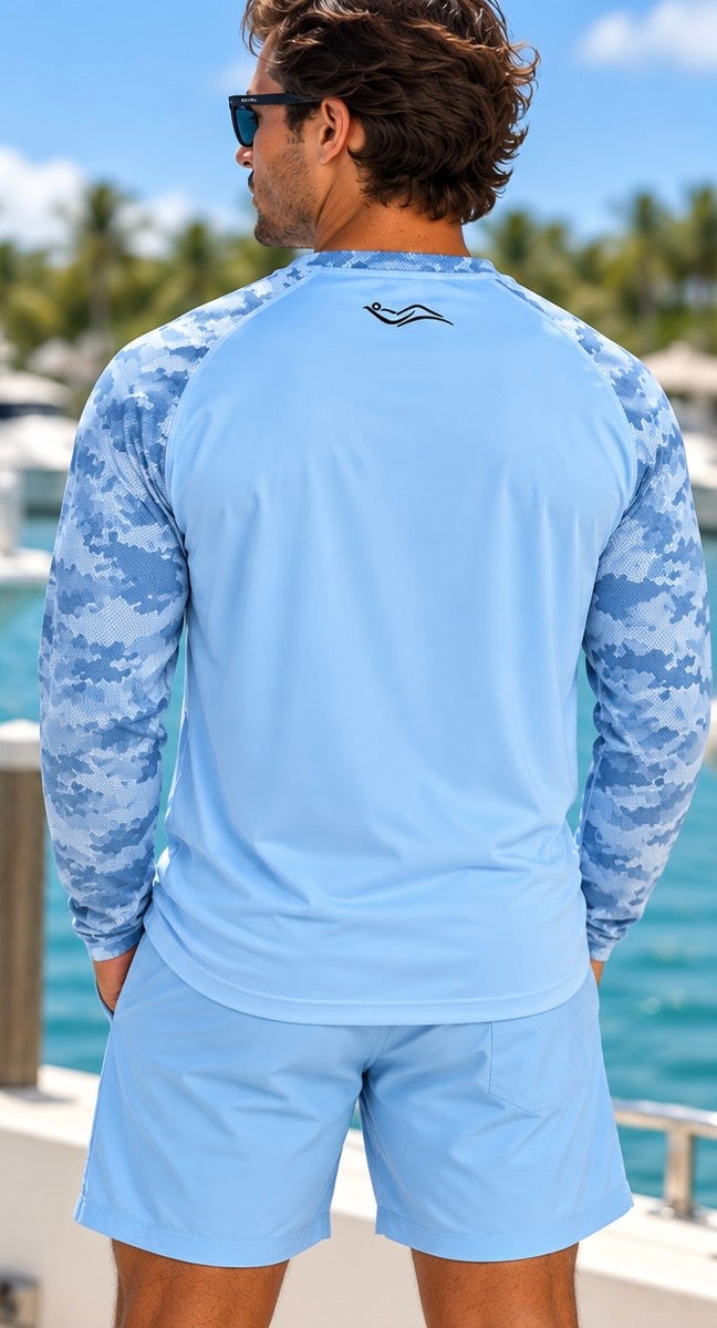 Performance Camo Sun Shirt