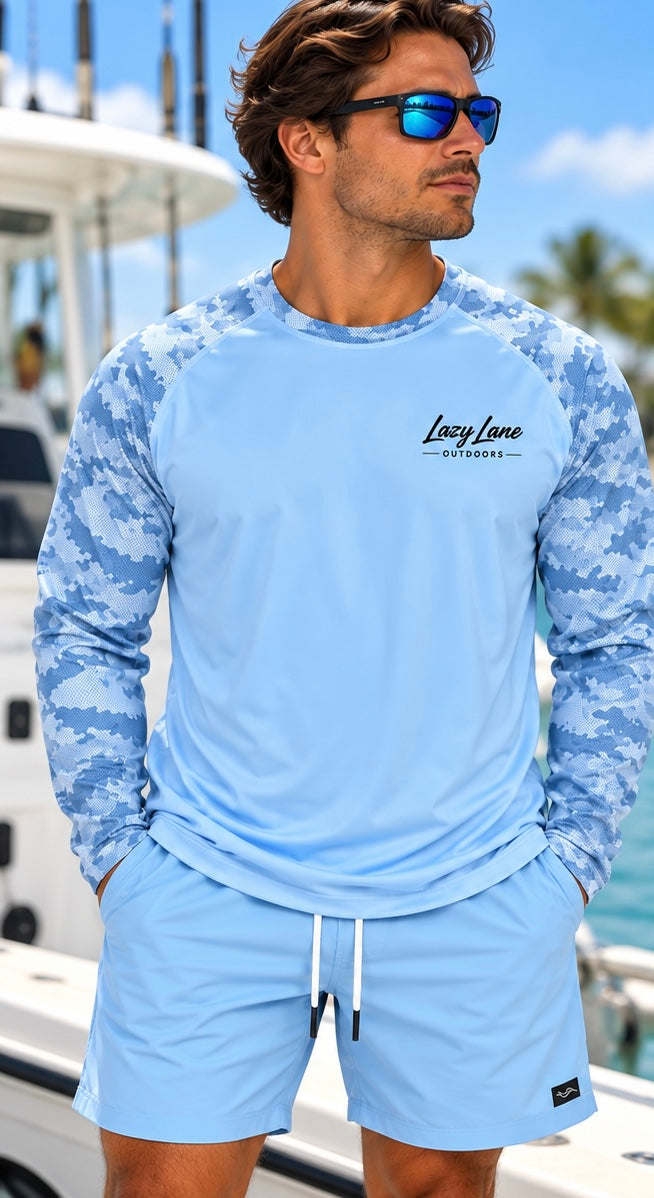 Performance Camo Sun Shirt