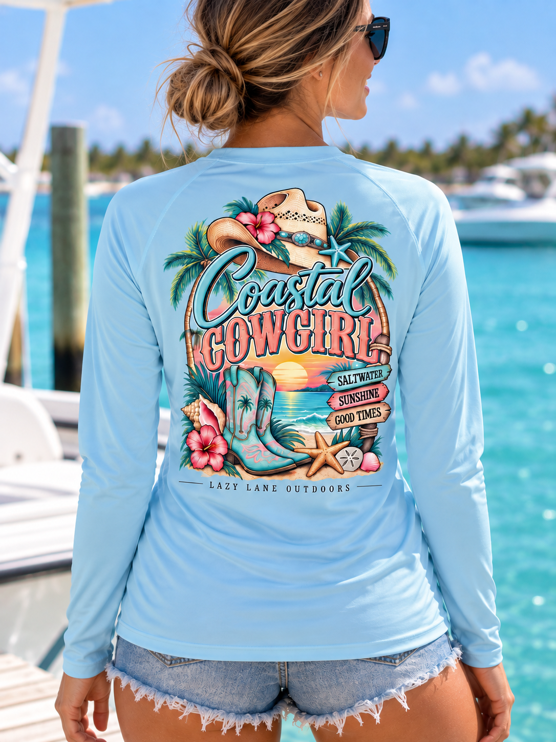 Women's Coastal Cowgirl Performance Sun Shirt