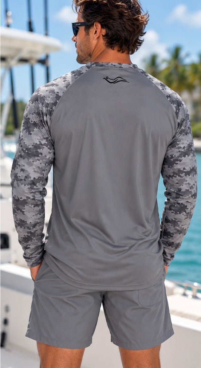 Performance Camo Sun Shirt