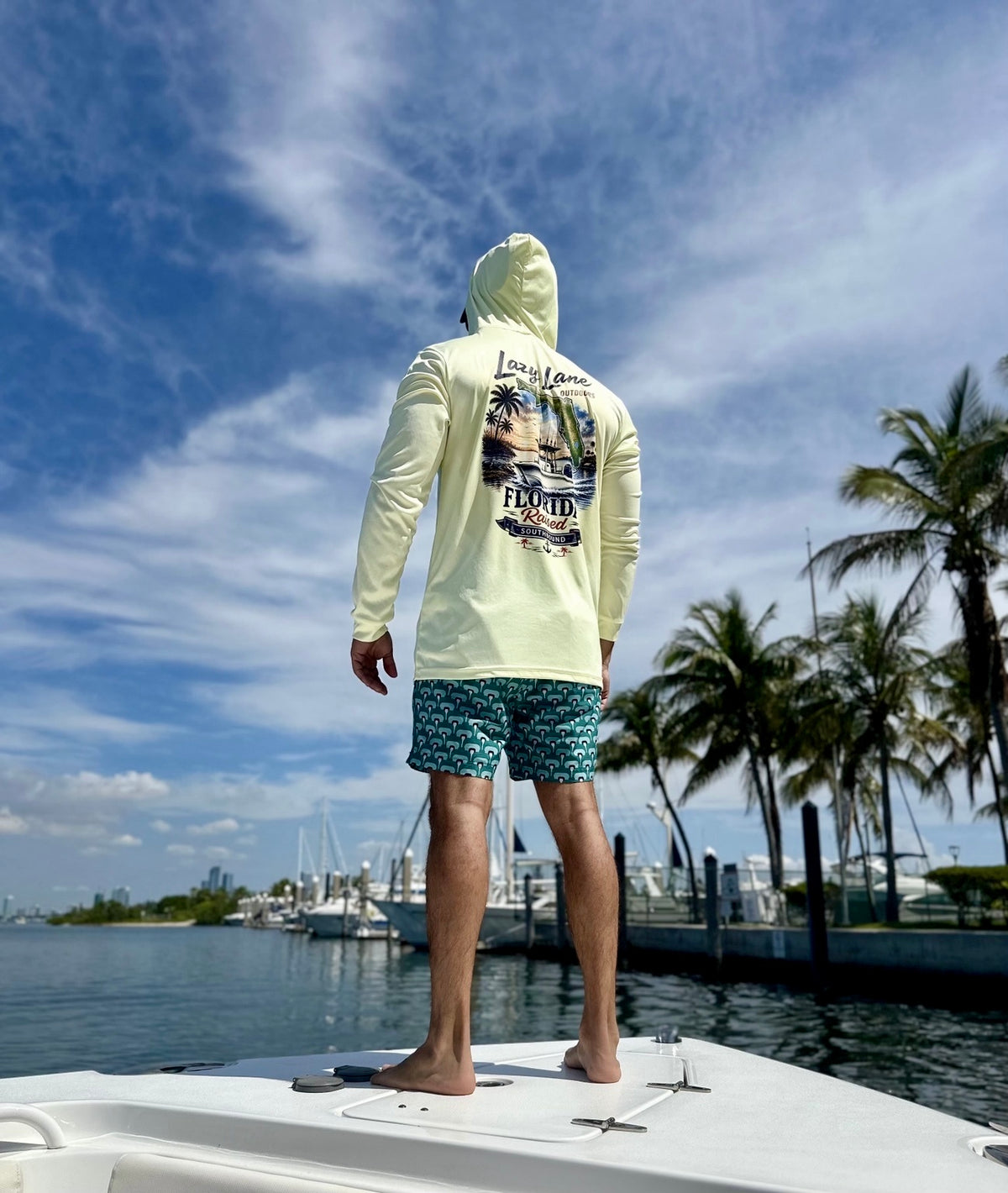 Florida Southbound Fishing Hoodie